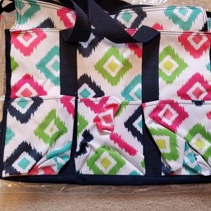 New Thirty-one zip-top utility tote candy corners